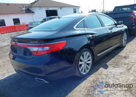 2016 Hyundai Azera Limited from USA, damaged, VIN KMHFH4JG3GA518710